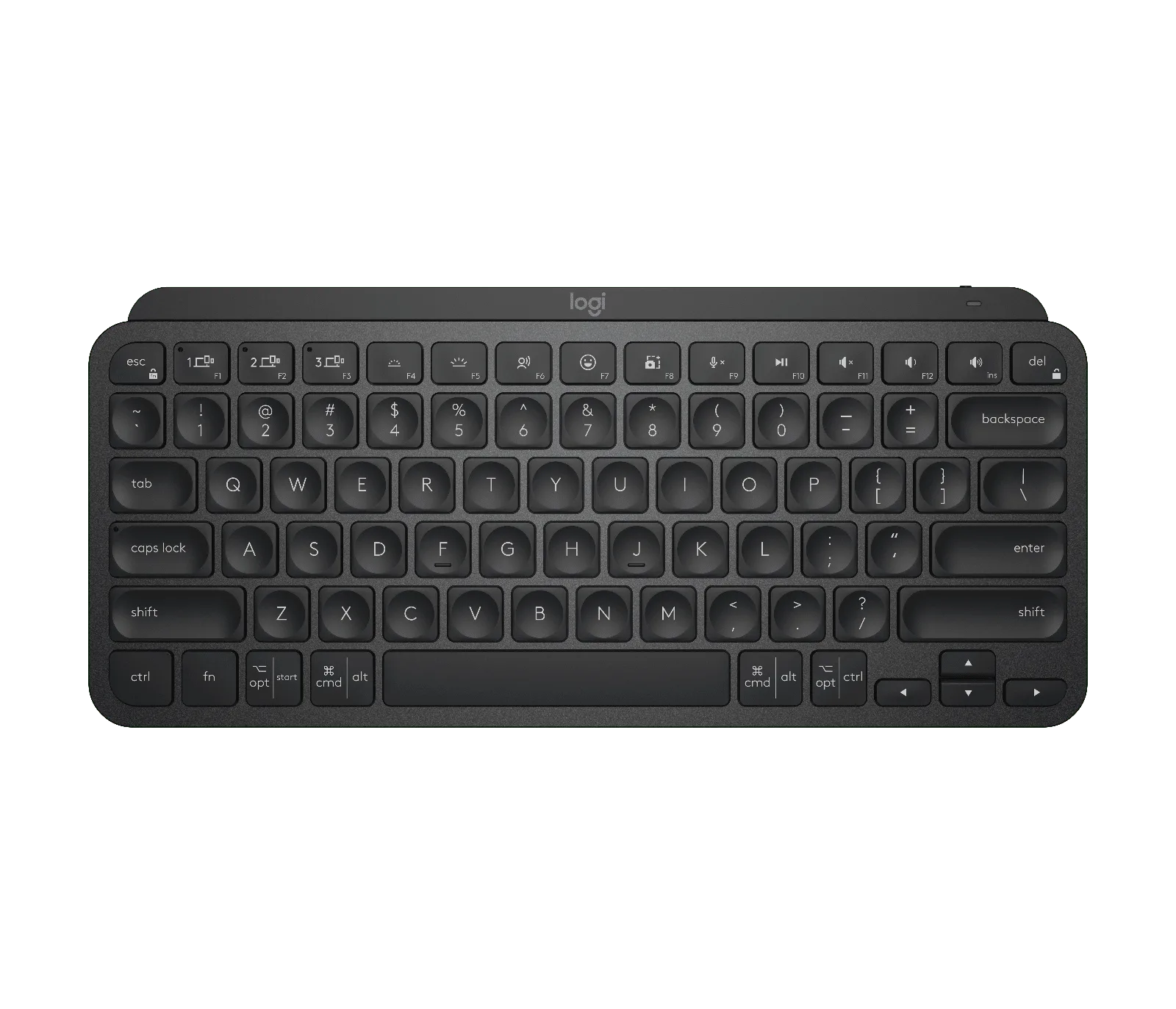 TECLADO LOGITECH WIRELESS MX KEYS MINI BLACK RETROILUM 920-010476